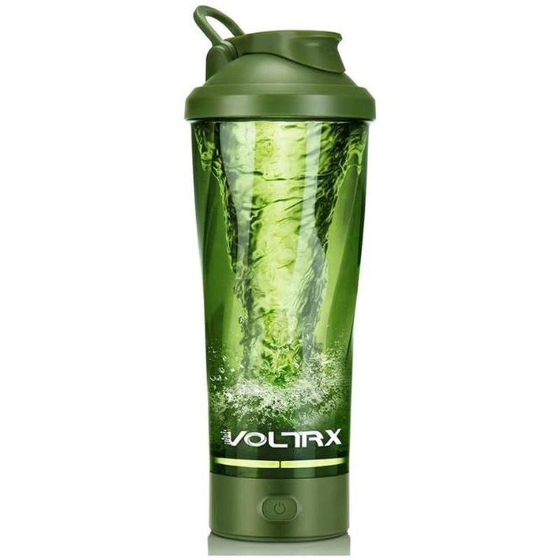 VOLTRX Vortex Boost Electric Protein Shaker Sports Bottle 24 Oz Portable USB C Rechargeable BPA Free Tritan, Smooth Texture, Easy to Clean, Waterproof