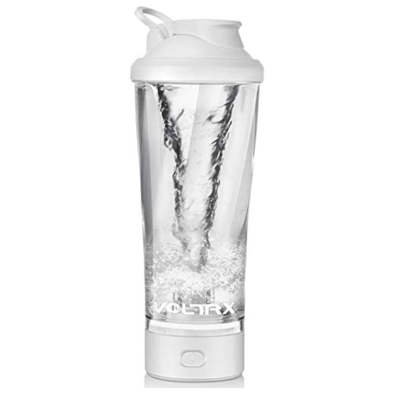 VOLTRX Vortex Boost Electric Protein Shaker Sports Bottle 24 Oz Portable USB C Rechargeable BPA Free Tritan, Smooth Texture, Easy to Clean, Waterproof