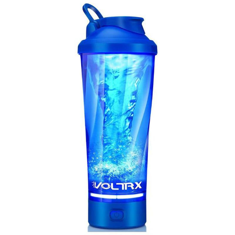 VOLTRX Vortex Boost Electric Protein Shaker Sports Bottle 24 Oz Portable USB C Rechargeable BPA Free Tritan, Smooth Texture, Easy to Clean, Waterproof