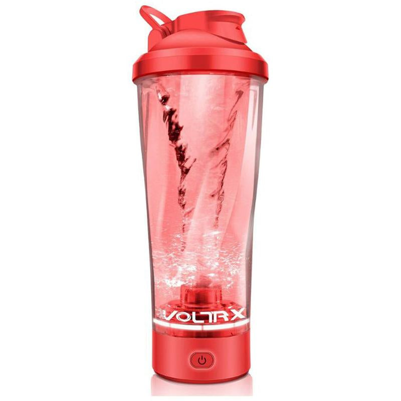 VOLTRX Vortex Boost Electric Protein Shaker Sports Bottle 24 Oz Portable USB C Rechargeable BPA Free Tritan, Smooth Texture, Easy to Clean, Waterproof