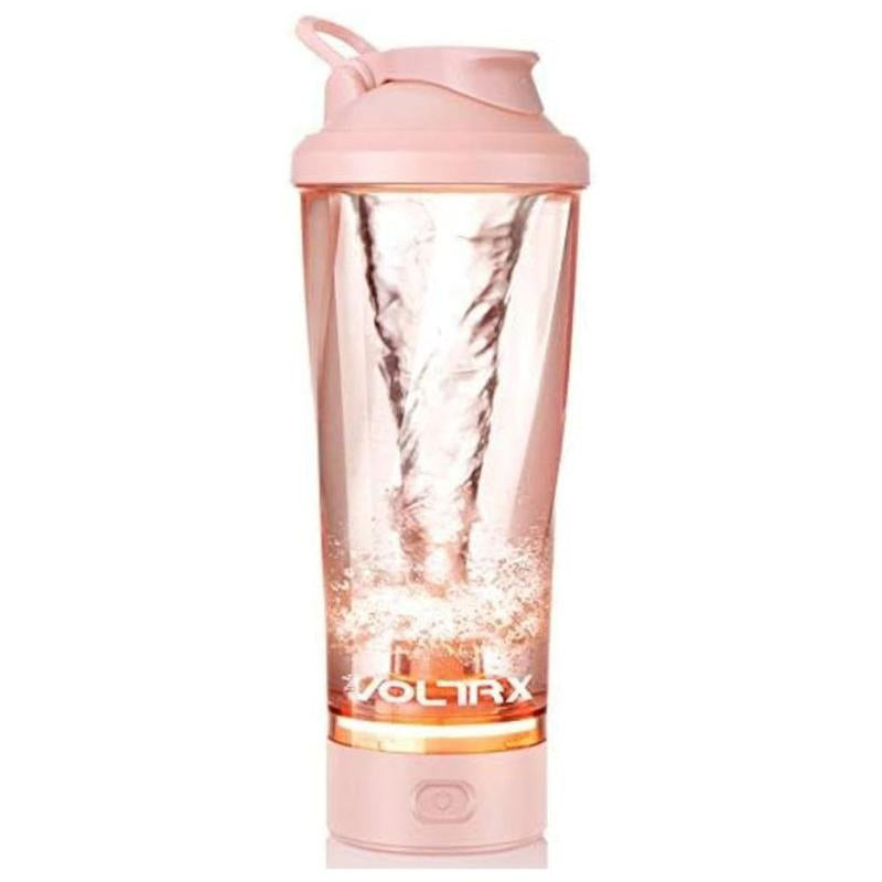 VOLTRX Vortex Boost Electric Protein Shaker Sports Bottle 24 Oz Portable USB C Rechargeable BPA Free Tritan, Smooth Texture, Easy to Clean, Waterproof