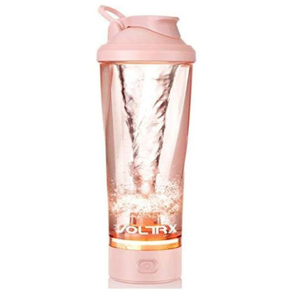 VOLTRX Vortex Boost Electric Protein Shaker Sports Bottle 24 Oz Portable USB C Rechargeable BPA Free Tritan, Smooth Texture, Easy to Clean, Waterproof