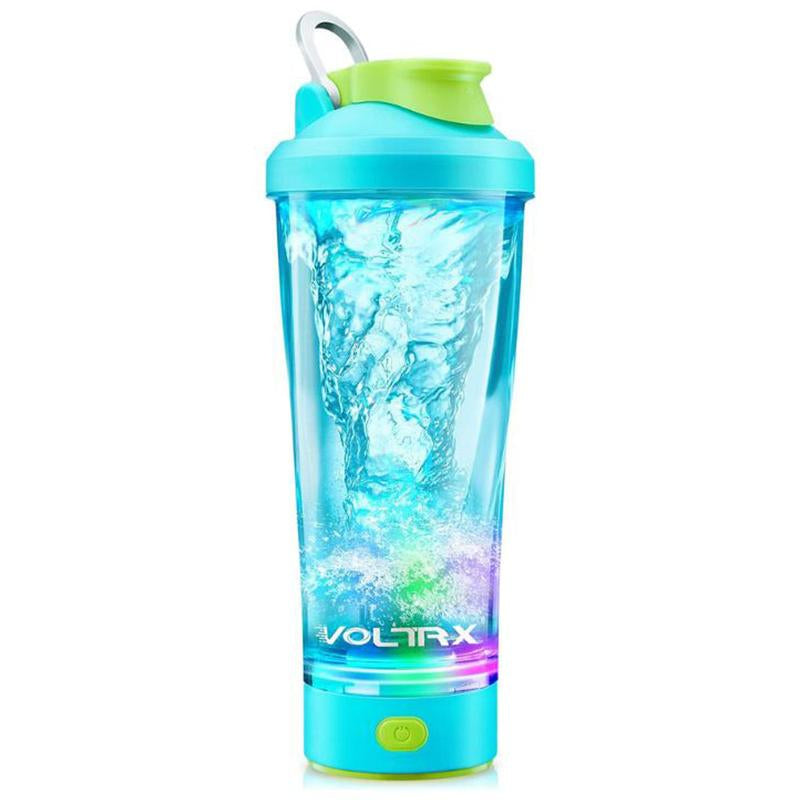 VOLTRX Vortex Boost Electric Protein Shaker Sports Bottle 24 Oz Portable USB C Rechargeable BPA Free Tritan, Smooth Texture, Easy to Clean, Waterproof