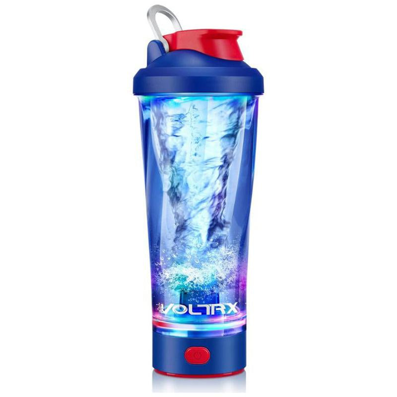 VOLTRX Vortex Boost Electric Protein Shaker Sports Bottle 24 Oz Portable USB C Rechargeable BPA Free Tritan, Smooth Texture, Easy to Clean, Waterproof